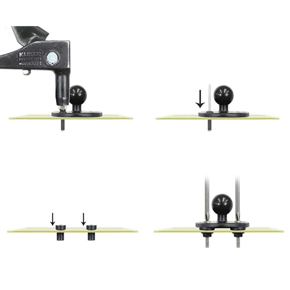 Ram Mounts Qualifies for Free Shipping RAM Mari-Rivet Aluminum Pop Rivet 4 Pack #RAM-MARI-RIVET-4U