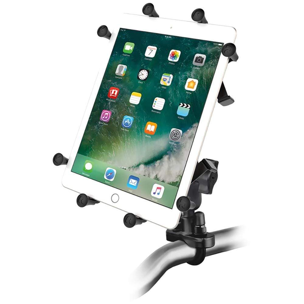 RAM Mount Handlebar Rail Mount X-Grip for 10" Tablet #RAM-B-149Z-UN9U
