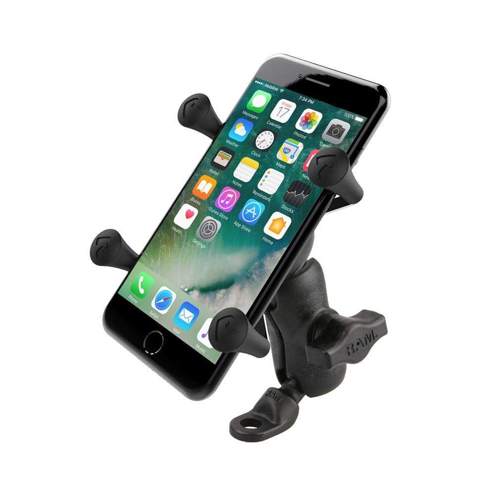 RAM Mount X-Grip Phone Mount with 9mm Angled Bolt Adapter #RAP-B-272-A-UN7U