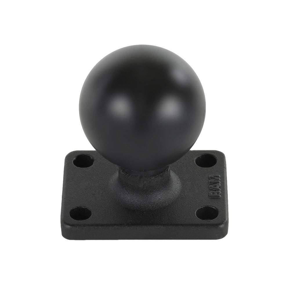 Ram Mounts Qualifies for Free Shipping RAM Mounts 1.5" x 2" Rectangle Base with 1.5" Ball #RAM-202U-152