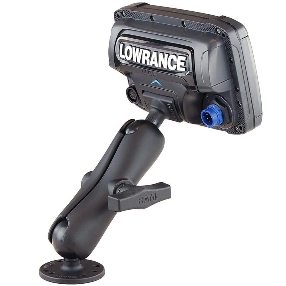Ram Mounts Qualifies for Free Shipping RAM Quick-Release Mount for Lowrance Mark & Elite 5 #RAM-101-LO11