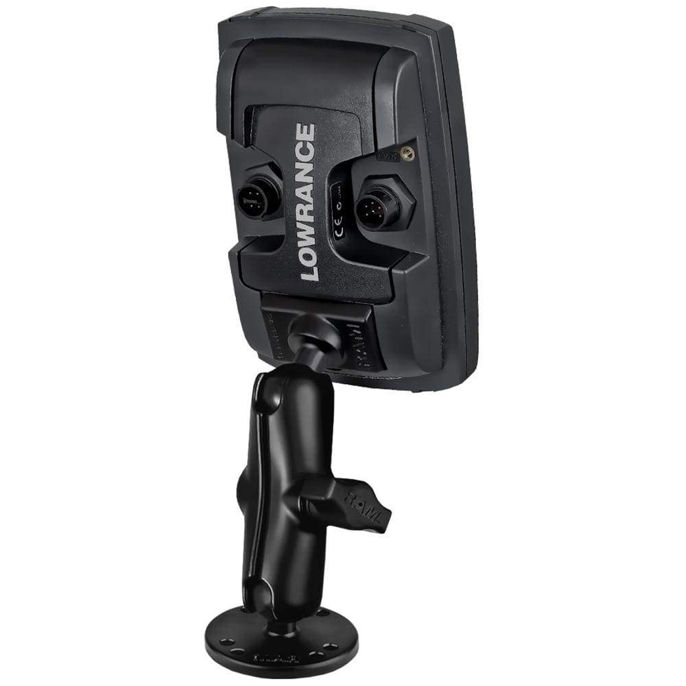 RAM Quick Release Mount for Lowrance Mark & Elite 5 #RAM-B-101-LO11