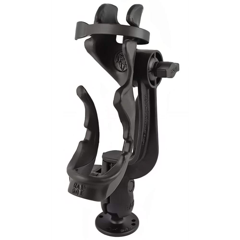 RAM Rod Revolution Rod Holder with Round Surface Mount #RAM-114-RBU