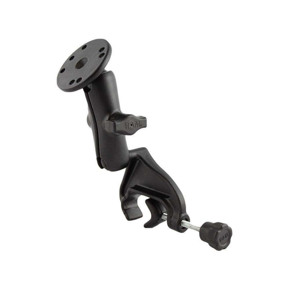 Ram Mounts Qualifies for Free Shipping RAM Yoke Clamp Mount W/ Double Socket Arm Round Base