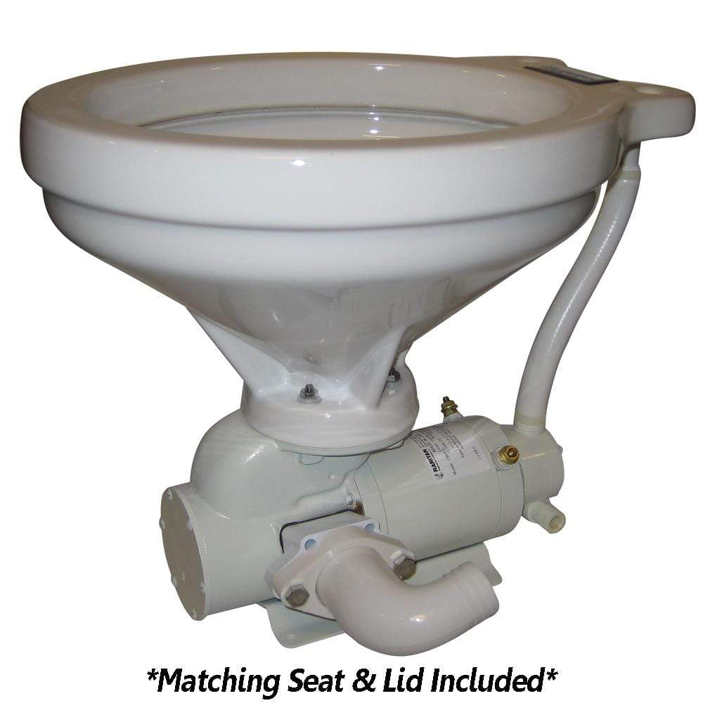 Raritan Qualifies for Free Shipping Raritan Crown Head Hi-Boy White HH 90-Degree Discharge 12v #CW912