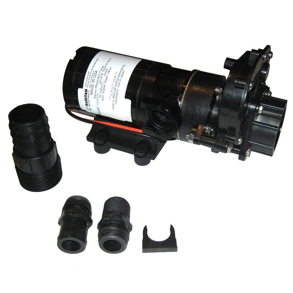 Raritan Qualifies for Free Shipping Raritan Macerator Pump 24v with Waste Valve #5310124