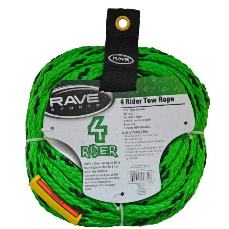 Rave Sports Qualifies for Free Shipping Rave 1-Section 4-Rider Tow Rope