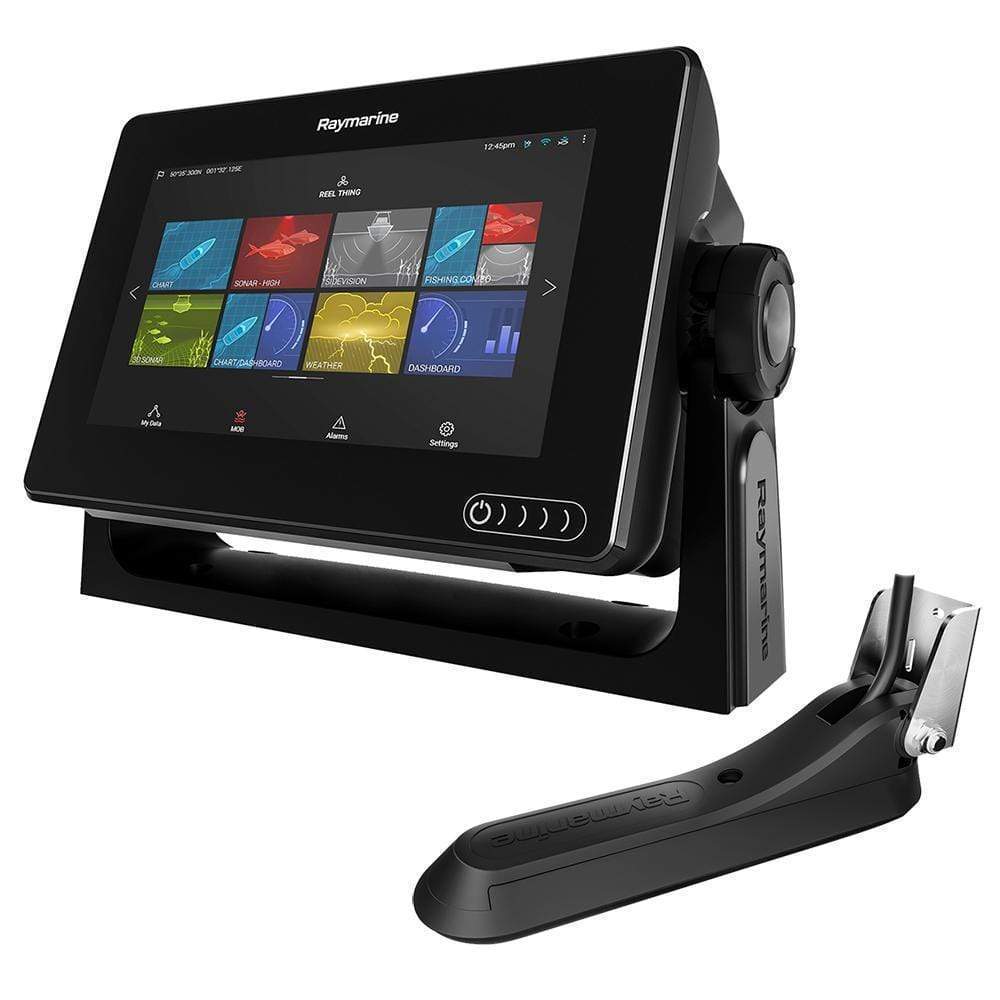 Raymarine Axiom 7 RV 7" MFD RV100 T/M Ducer Lighthouse NC2 #E70365-03-101