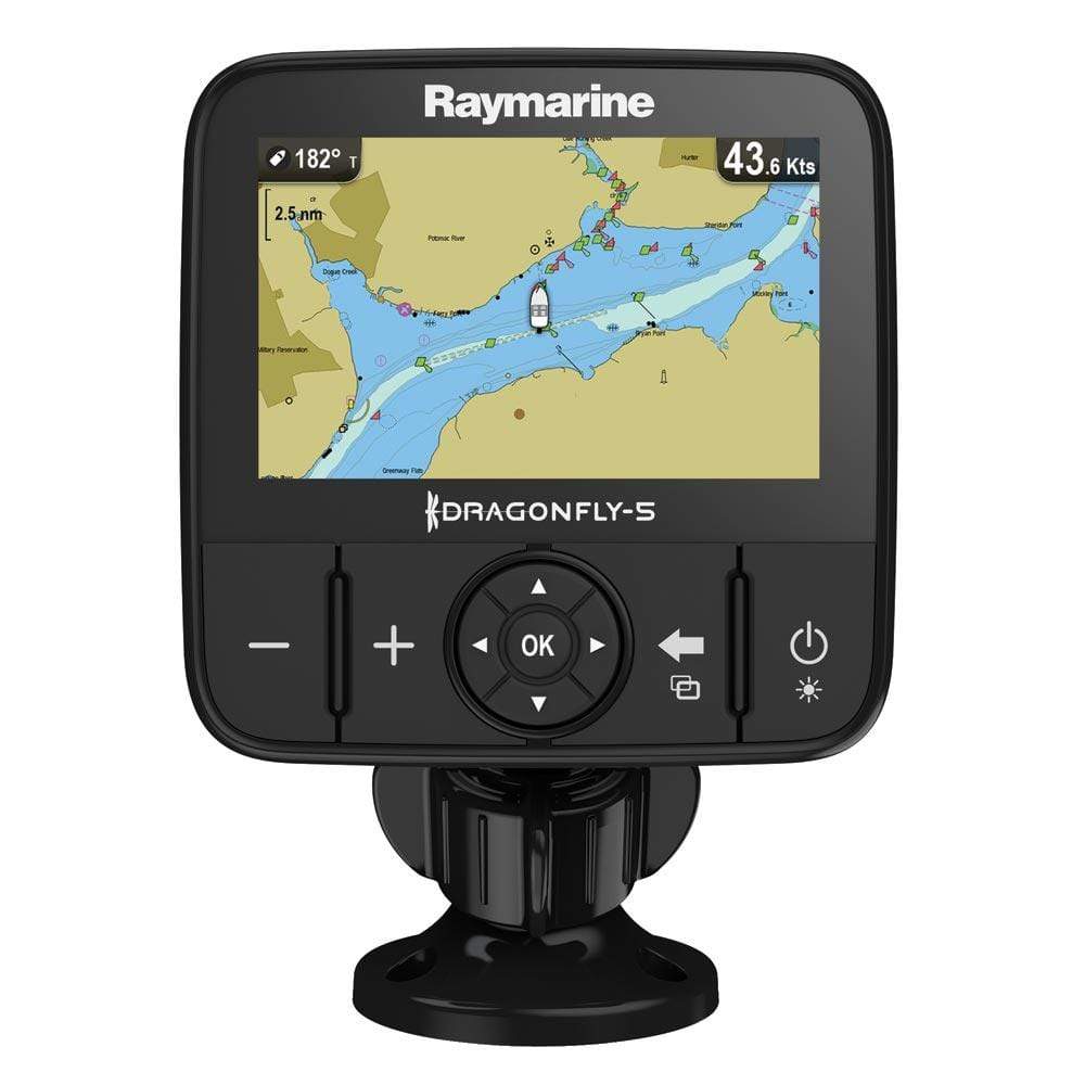 Raymarine Qualifies for Free Shipping Raymarine Dragonfly 5m GPS Only US Lakes/Rivers/Coastal #E70295-US
