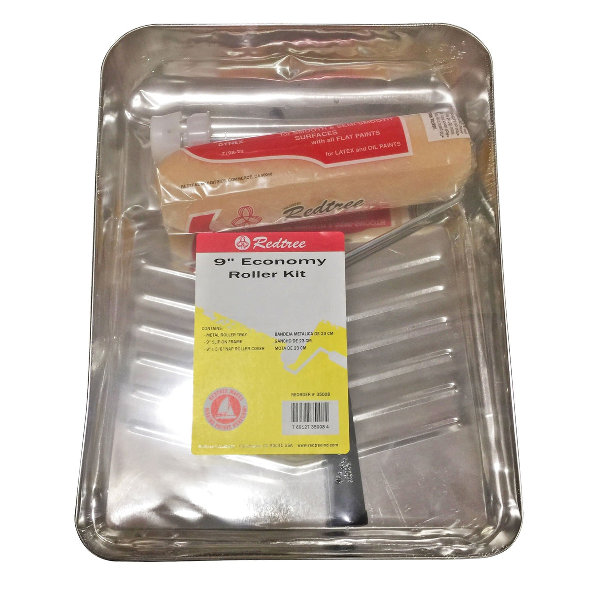 Redtree Metal Paint Tray Budget Set 9" #35008