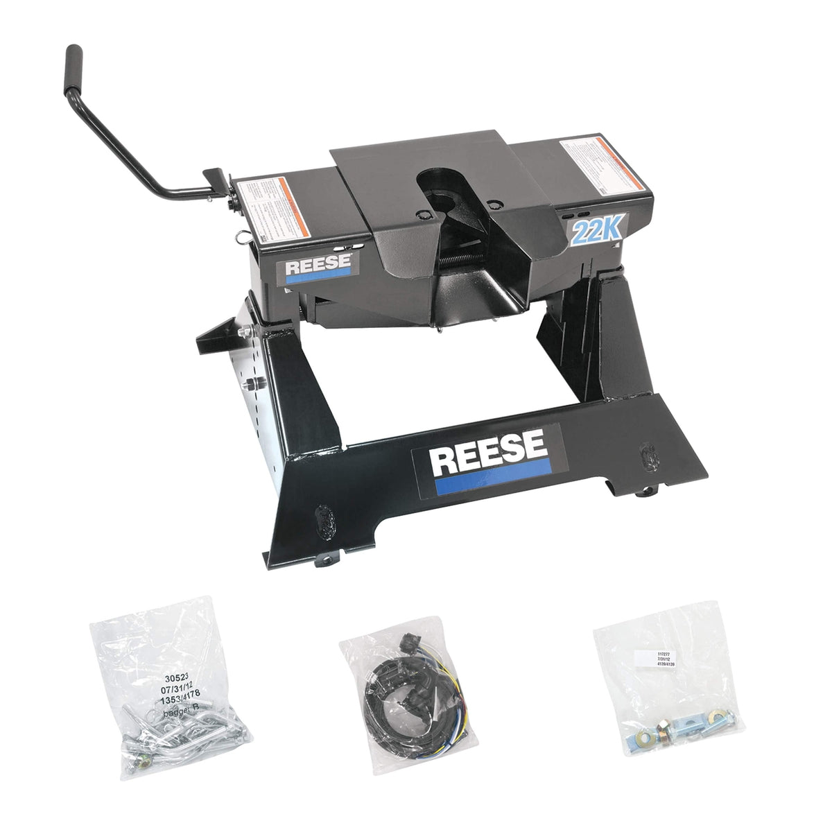 Reese Not Qualified for Free Shipping Reese 22k Fifth Wheel Hitch Assembly and 90 Degree F #30033