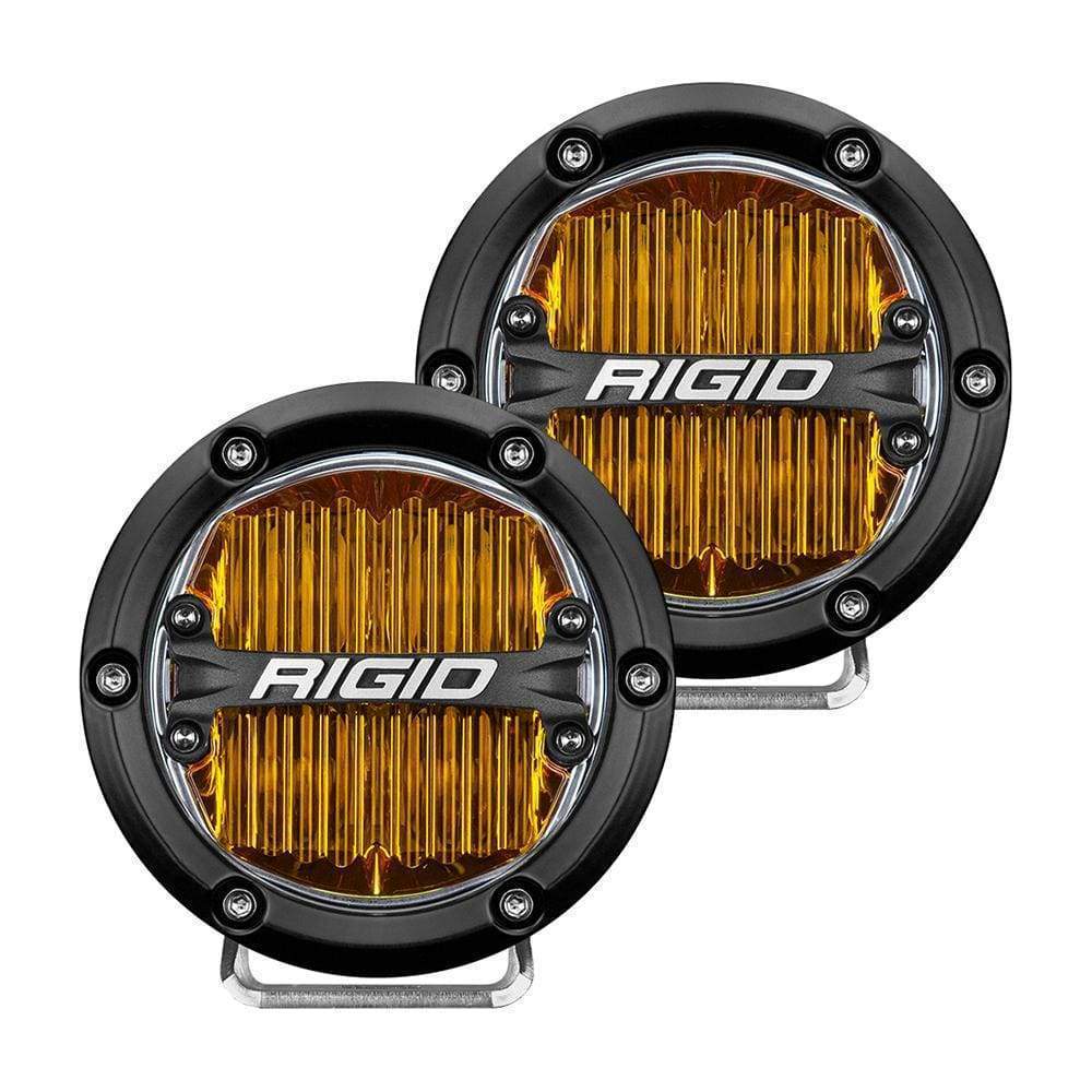RIGID 360-Series 4" Sae Fog Light Yellow #36111