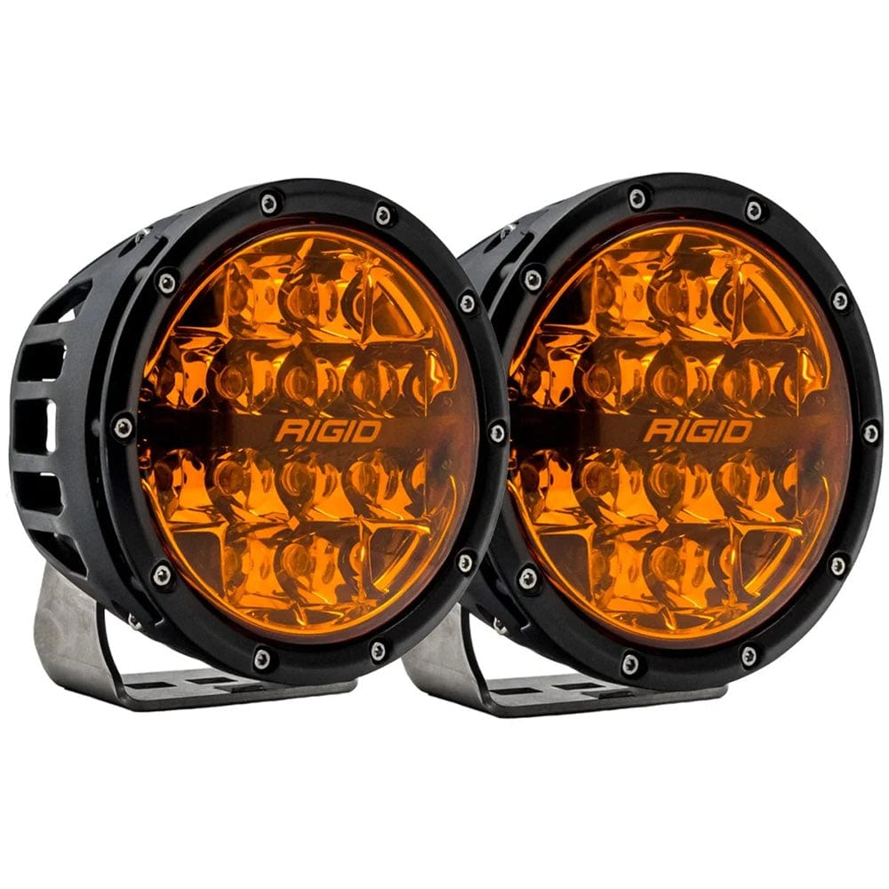 RIGID Industries Qualifies for Free Shipping RIGID 360 Series 6" Spot with Amber Pro Lens Pair #36210