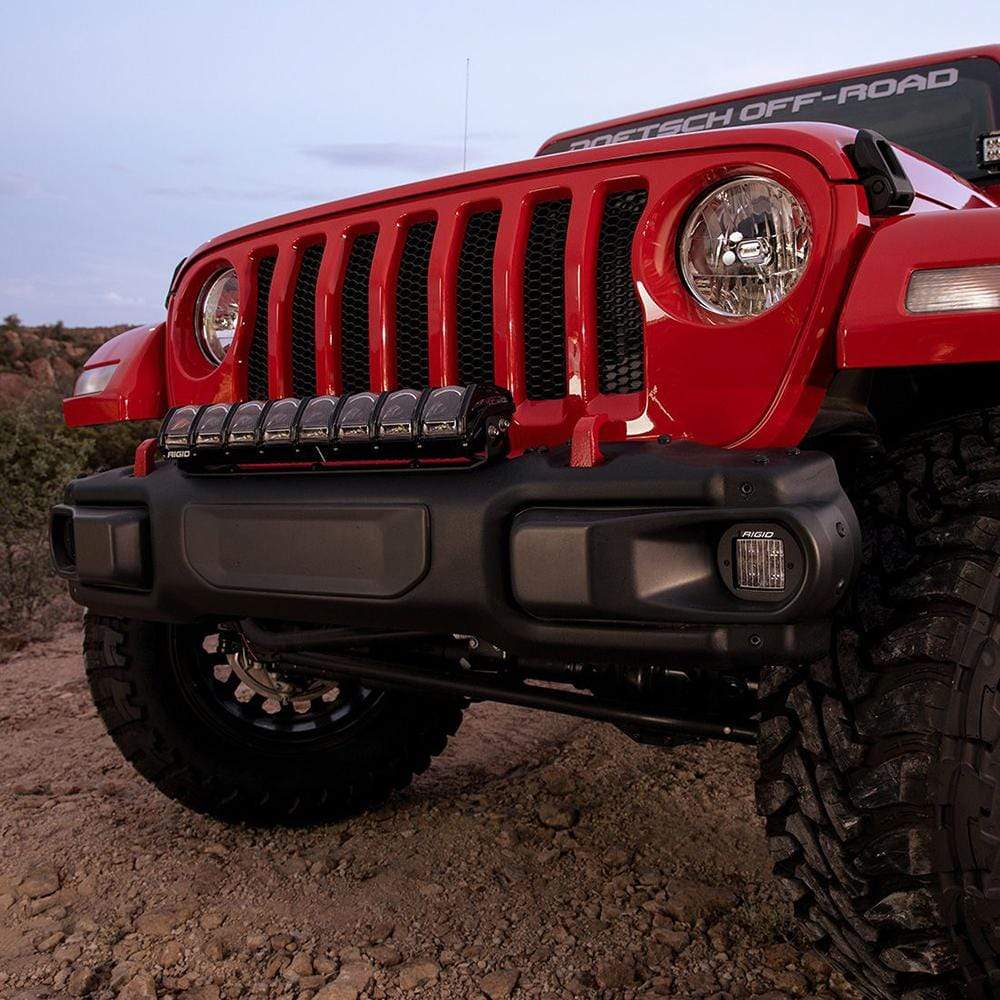 RIGID Adapter Bumper Mount fits 18 Jeep Wrangler JL #41664