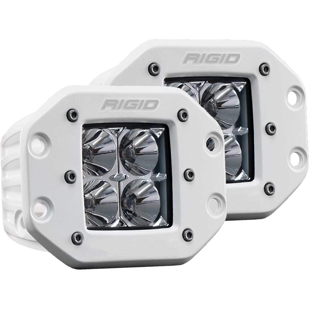 RIGID Industries Qualifies for Free Shipping RIGID D-Series Pro Dually Flood Flush-Mount #612113