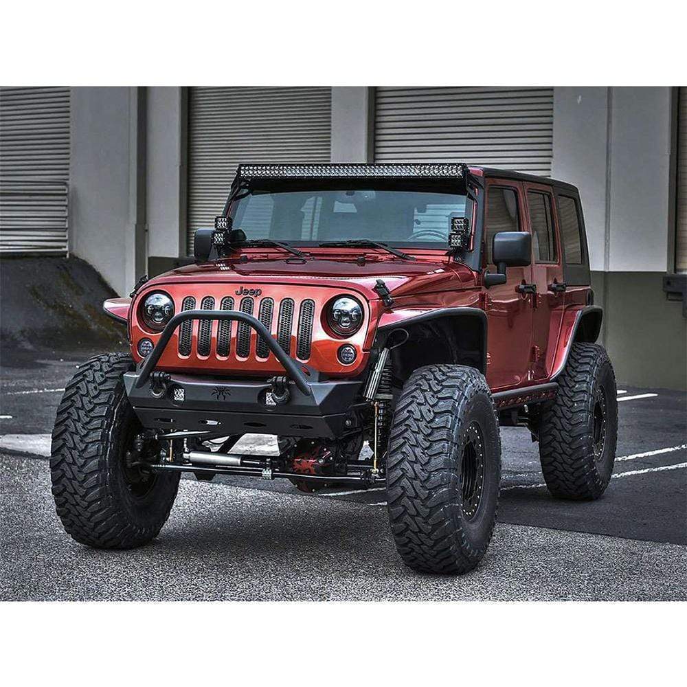 RIGID Fit 07-Current Jeep JK Brow Mount Kit #40131