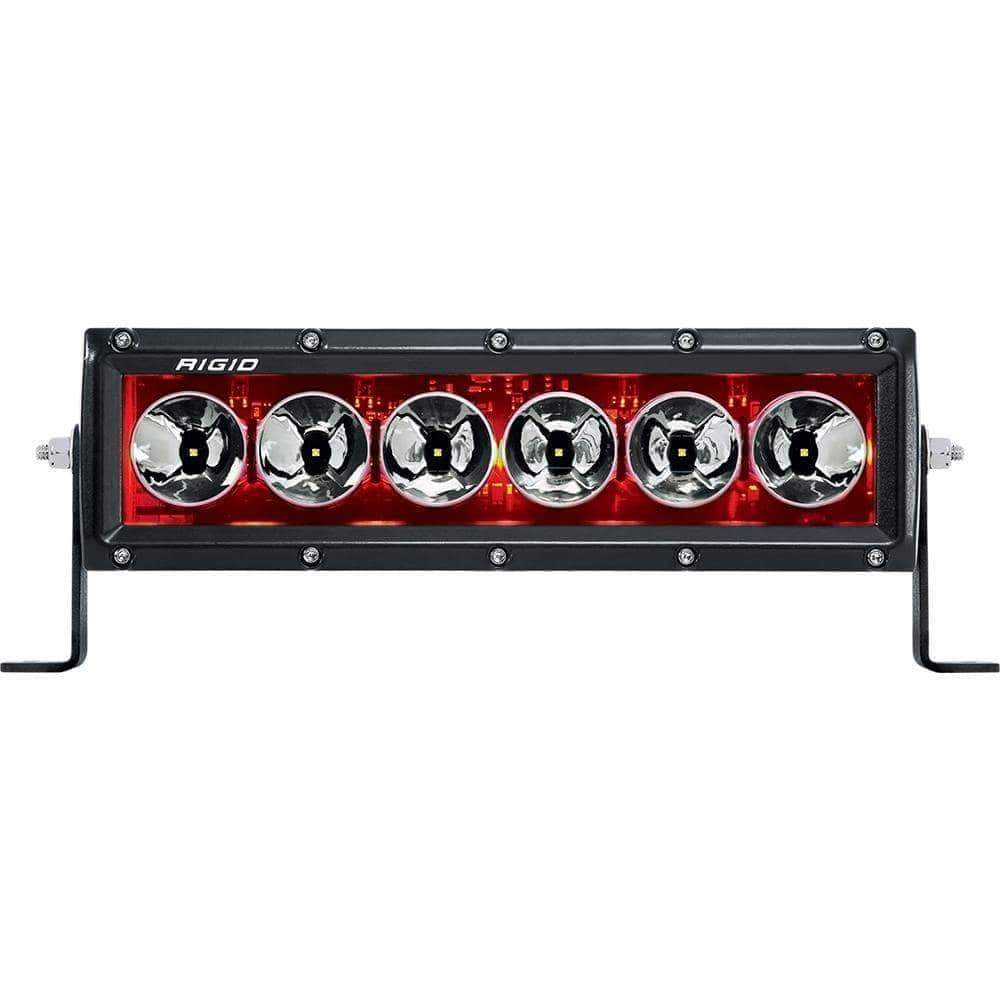 RIGID Radiance+ 10" Red Back Light Black #210023