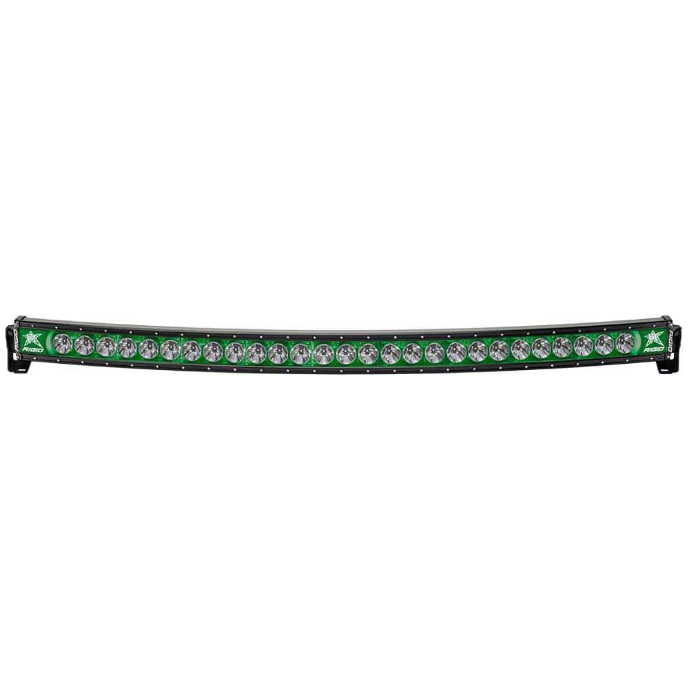 RIGID Industries Qualifies for Free Shipping RIGID Radiance Plus 50" Curved Green Backlight #35003