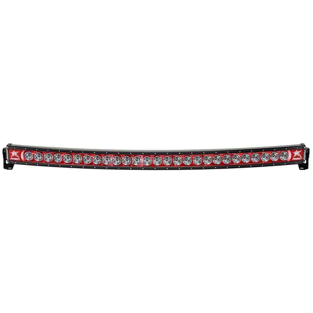 RIGID Industries Qualifies for Free Shipping RIGID Radiance Plus 50" Curved Red Backlight #35002