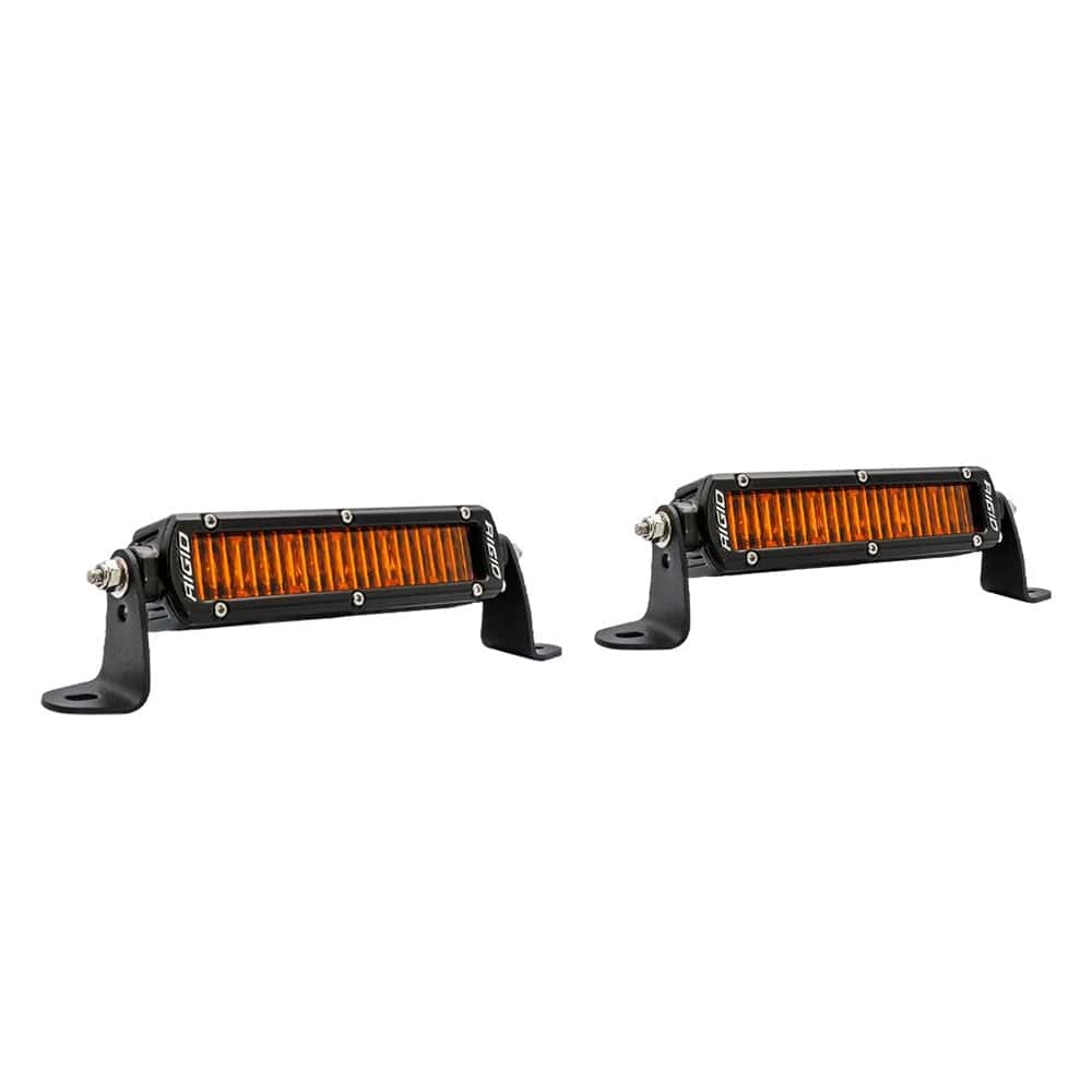 RIGID Industries Qualifies for Free Shipping RIGID SR Series SAE 6" with Amber Pro Lens Pair #906705