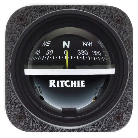 Ritchie Compass Qualifies for Free Shipping Ritchie Explorer Bulkhead Mount Compass Black Dial #V-537