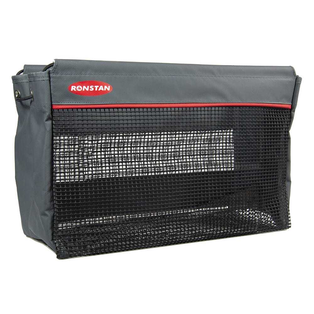 Ronstan Qualifies for Free Shipping Ronstan Rope Bag Grey PVC/Mesh 11.75" x 7.875" x 7.125" #RF3910