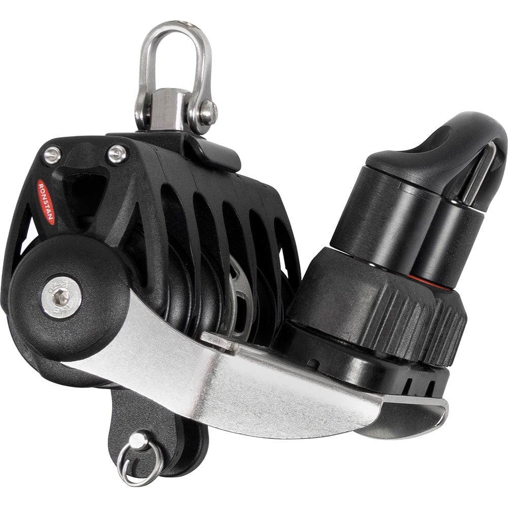 Ronstan Qualifies for Free Shipping Ronstan Series 40 Orbit RT Block with Quin, Becket, Cleat & Swivel #RF46530