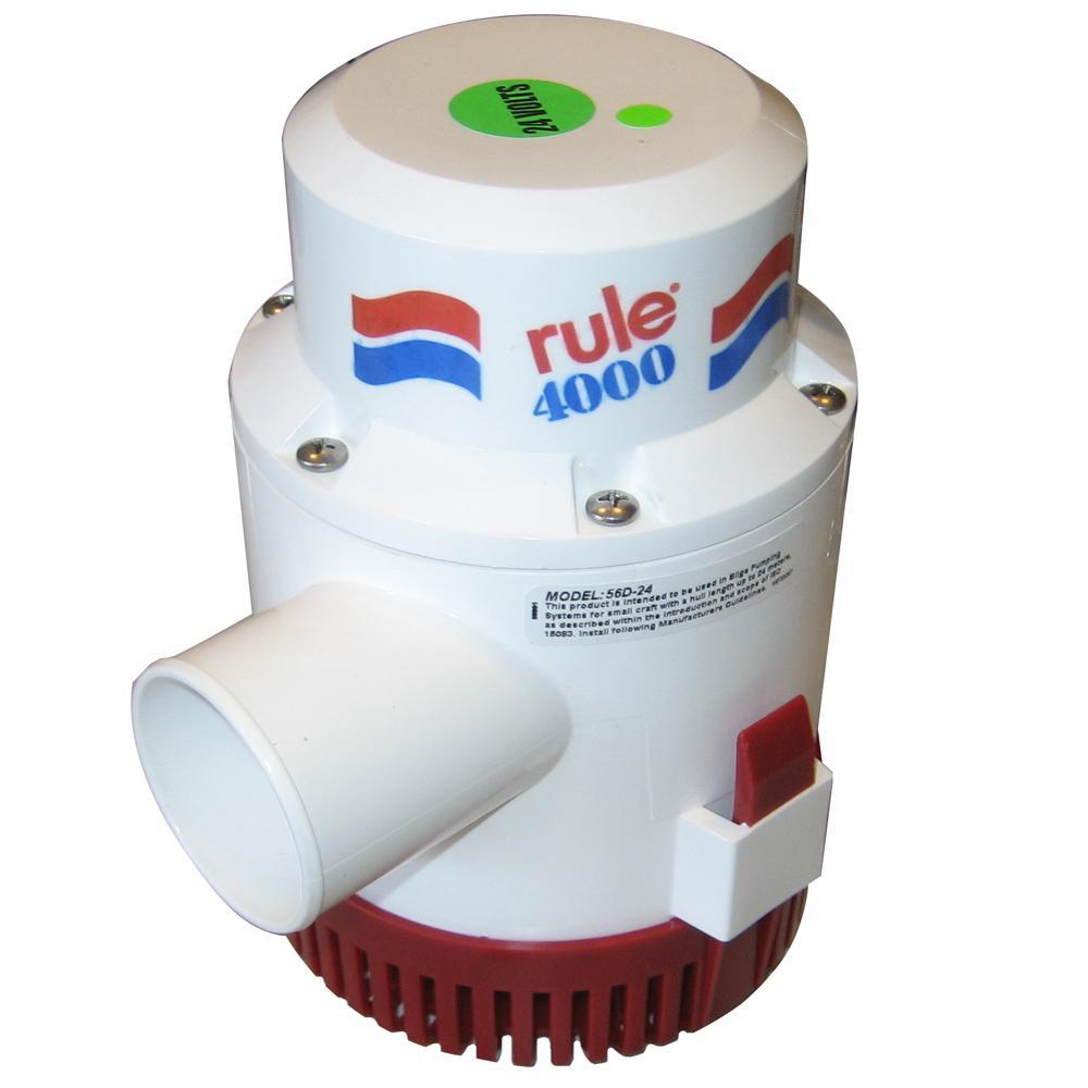 Rule Qualifies for Free Shipping Rule 4000 GPH Bilge Pump #56D-24