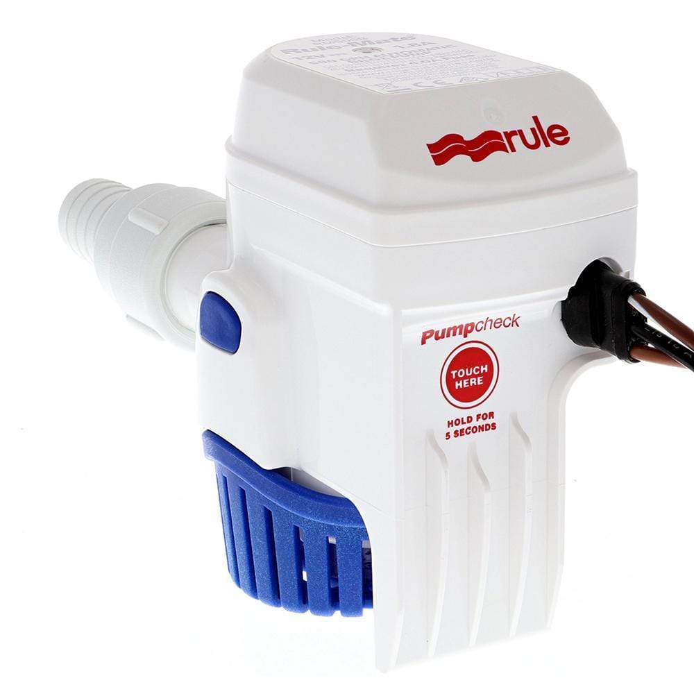 Rule Mate 500 Automatic Bilge Pump 24v #RM500B-24