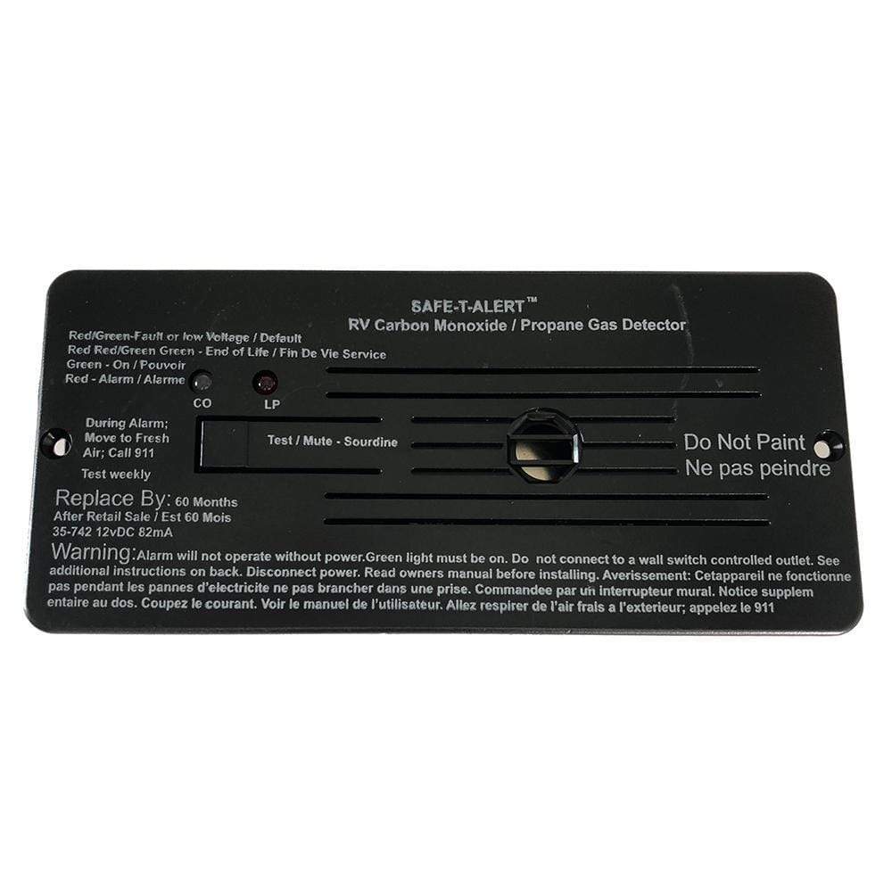 Safe-T-Alert Qualifies for Free Shipping Safe-T-Alert Combo CO2 Propane Alarms Black Flush-Mount #35-742-BL