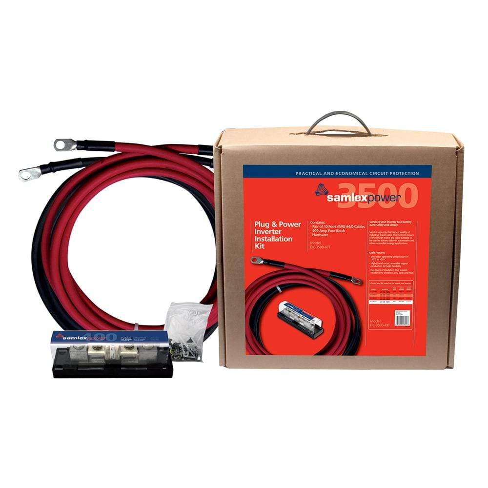 Samlex America Qualifies for Free Shipping Samlex DC-3500 Install Kit for 3500w Inverters #DC-3500-KIT