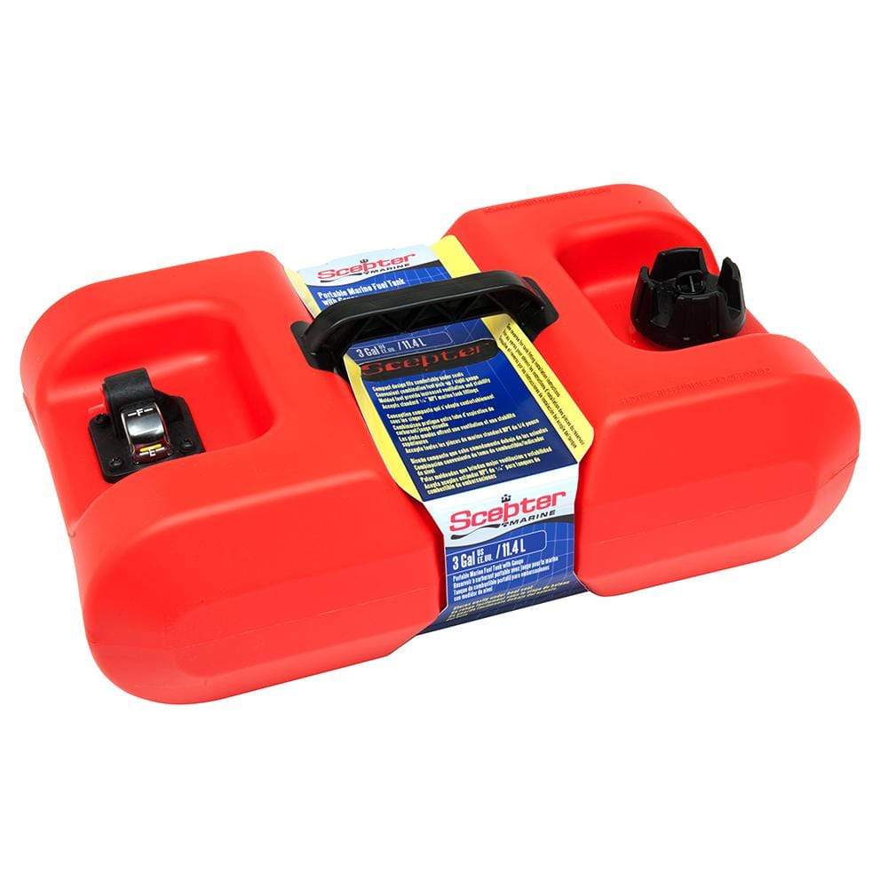 Scepter Marine Qualifies for Free Shipping Scepter Under Seat Portable Fuel Tank 3 Gallon #10506