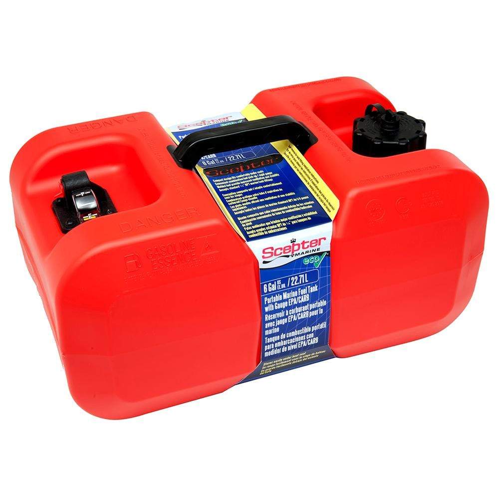 Scepter Marine Qualifies for Free Shipping Scepter Under Seat Portable Fuel Tank 6 Gallon #10511