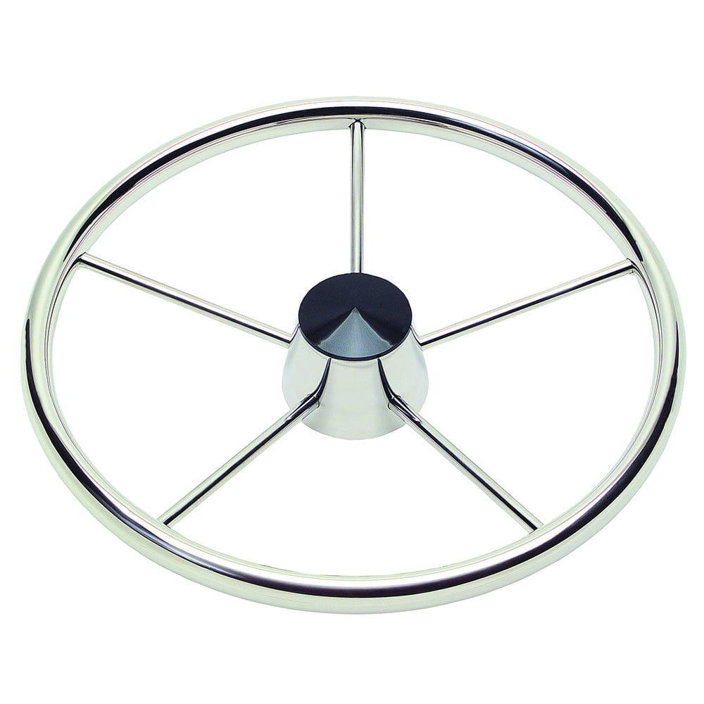 Ongaro Qualifies for Free Shipping Schmitt Marine 170 Destroyer 5-Spoke 13.5" Ss 3/4" Tapered #1721321-R