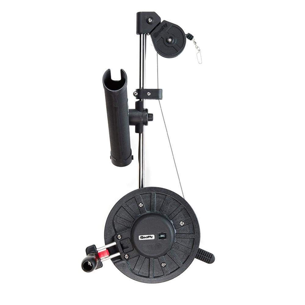 Scotty Qualifies for Free Shipping Scotty Depthking Manual Downrigger with Rod Holder #1060DPR