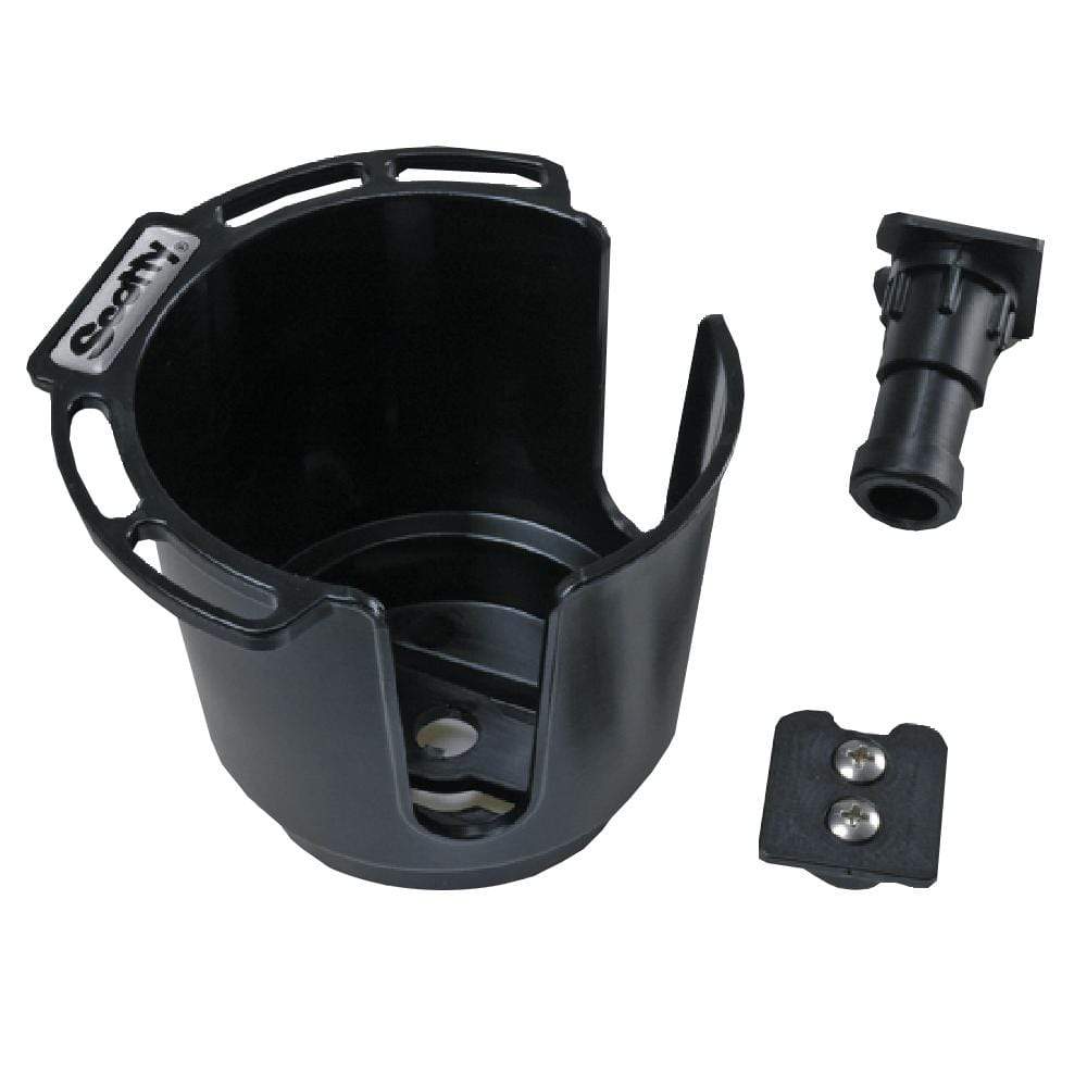 Scotty Qualifies for Free Shipping Scotty Drink Holder Bulkhead/Gunnel/Rod Holder Post Mount Black #311-BK