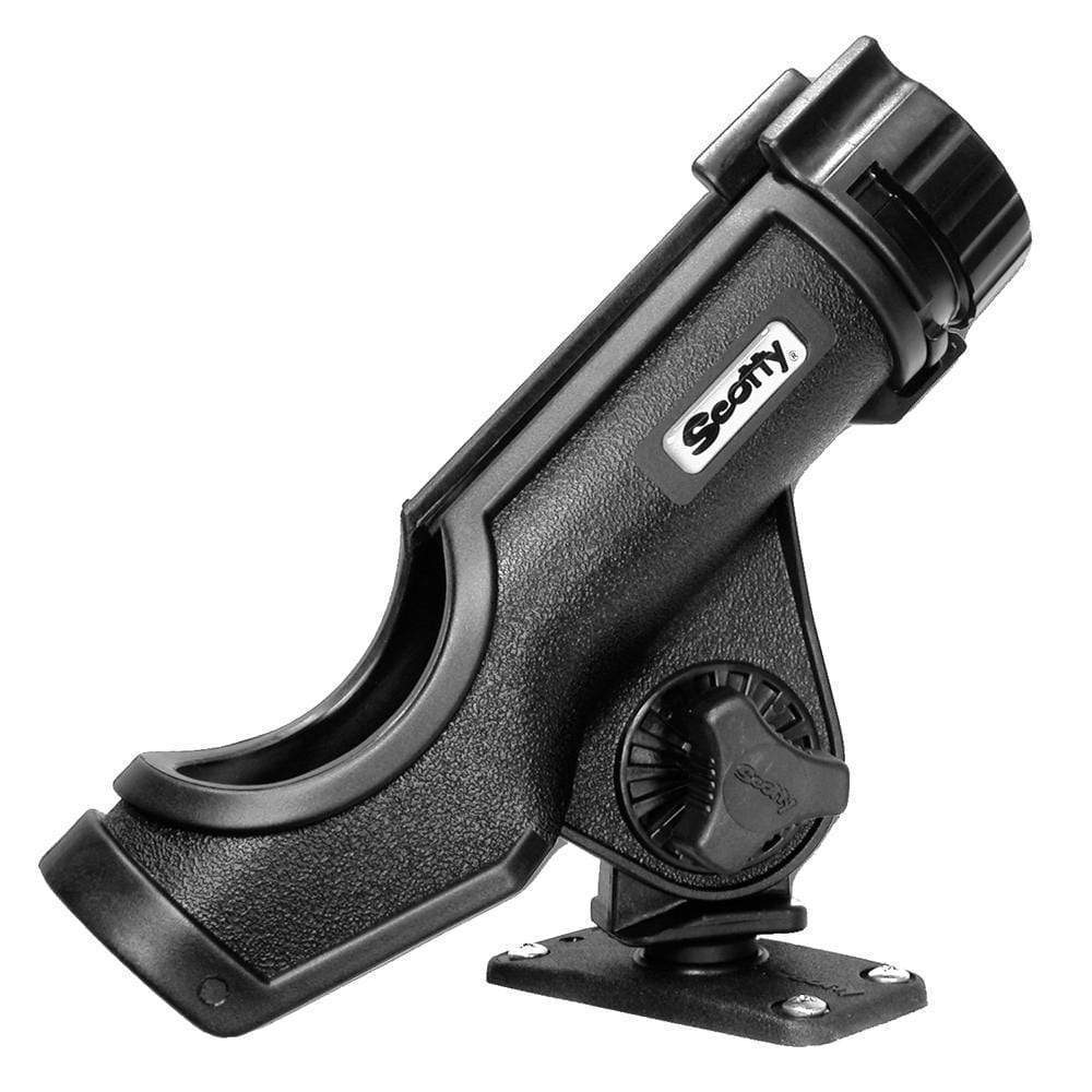 Scotty Powerlock Rod Holder Black with 244 Flush Deck Mount #231-BK