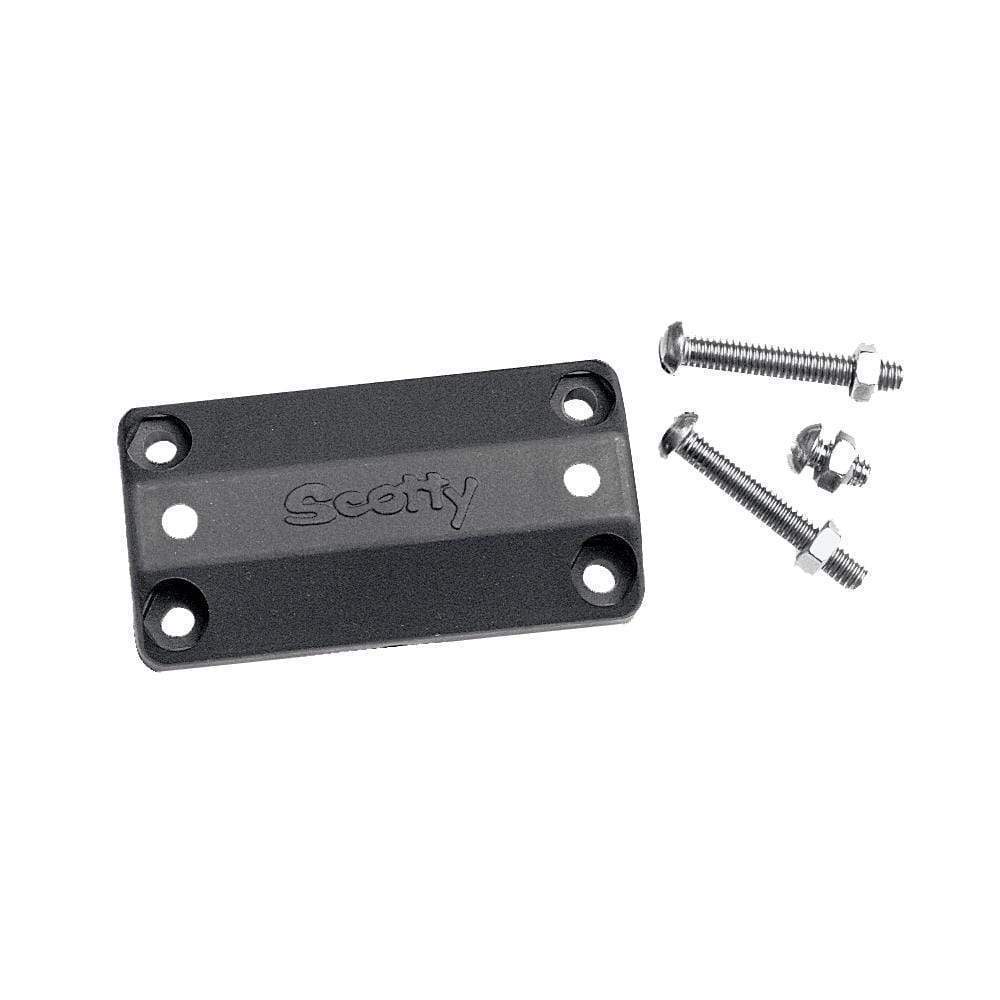 Scotty Rail Mounting Adapter 7/8-1" Black #242-BK