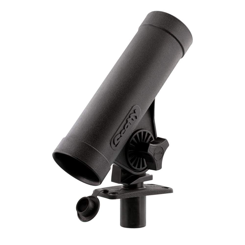 Scotty RodMaster Adjustable Tube Rod Holder & 244 Flush Deck Mount #251