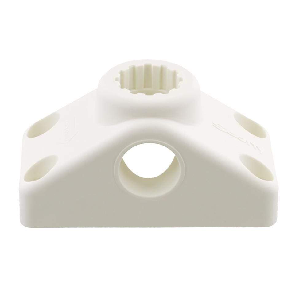 Scotty Side/Deck Mounting Bracket White #241-WH
