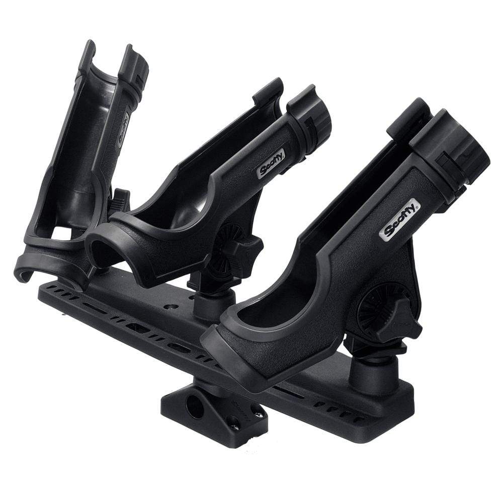 Scotty Qualifies for Free Shipping Scotty Triple Rod Holder with 3 230 Power Lock Rod Holders #256