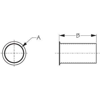 Sea-Dog Qualifies for Free Shipping Sea-Dog 1" x 2-7/8" Drain Tube #520230-1