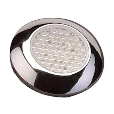 Sea-Dog Qualifies for Free Shipping Sea-Dog 3-1/8" Chrome Bezel with LED White Courtesy Light #401625-1