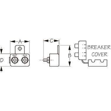 Sea-Dog Qualifies for Free Shipping Sea-Dog 30a Circuit Breaker #420843-1