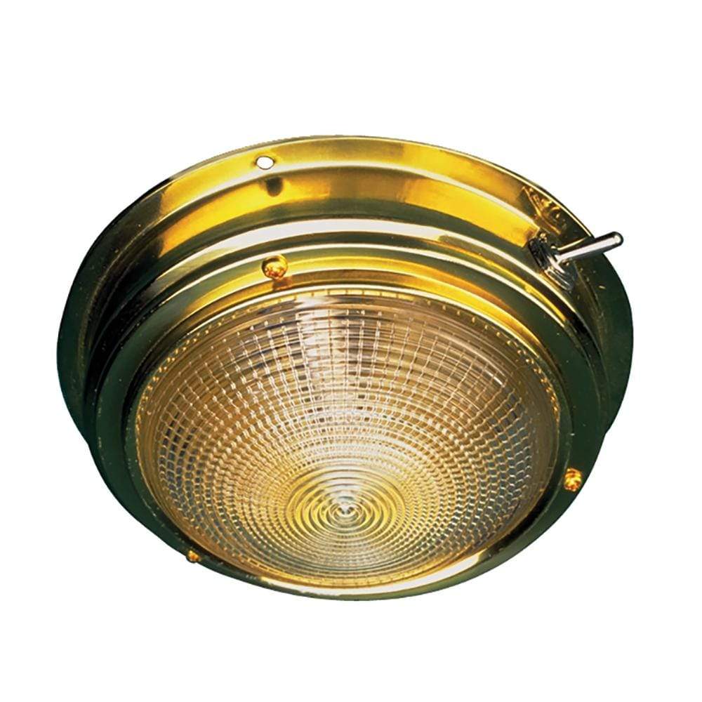 Sea-Dog Qualifies for Free Shipping Sea-Dog Brass Dome Light 4" Lens #400195-1