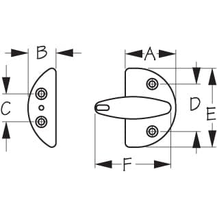 Sea-Dog Qualifies for Free Shipping Sea-Dog Door Button SS Bulk #221670
