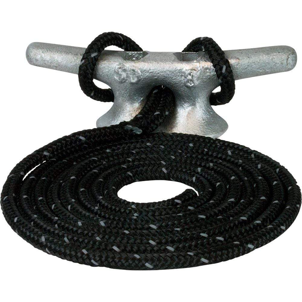 Sea-Dog Qualifies for Free Shipping Sea-Dog Double Braided Nylon Dock Line 1/2" x 20' #302112020BKT-1