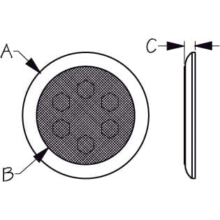 Sea-Dog Qualifies for Free Shipping Sea-Dog LED Task Light White without Switch #401665-1
