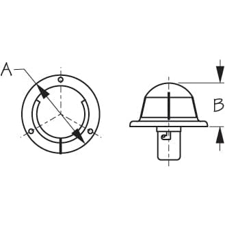 Sea-Dog Qualifies for Free Shipping Sea-Dog Lens for 400150 Red/Green #400151-1