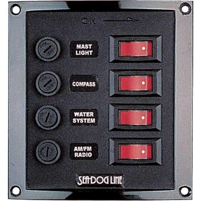 Sea-Dog Qualifies for Free Shipping Sea-Dog Nylon Switch Panel-Vertical #424010-1